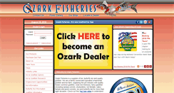 Desktop Screenshot of ozarkfisheries.com